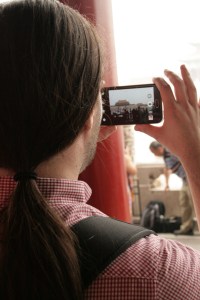 Taking a picture of taking a picture