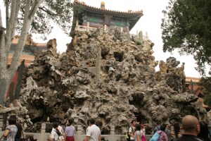 Steingebilde in der Verbotenen Stadt