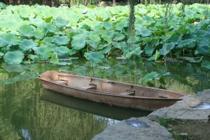 Boot im Yuanmingyuan