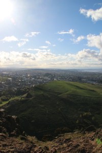 Abstieg vom "Arthur's Seat"